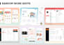 design sleek UI UX, wireframe for app and dashboard in figma